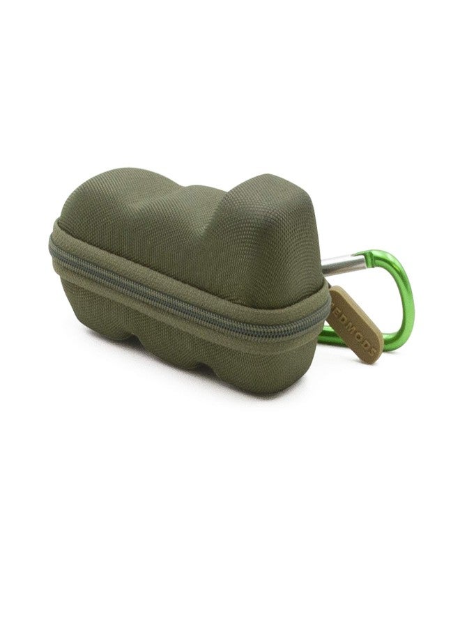 CASEMATIX Forest Green Travel Case Fits Asthma Inhaler, Includes Case Only - Image 1